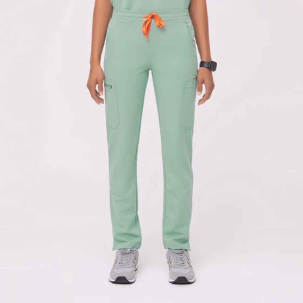 Women's Jade Yola™- Skinny Scrub Pants - XS - Regular - Jade